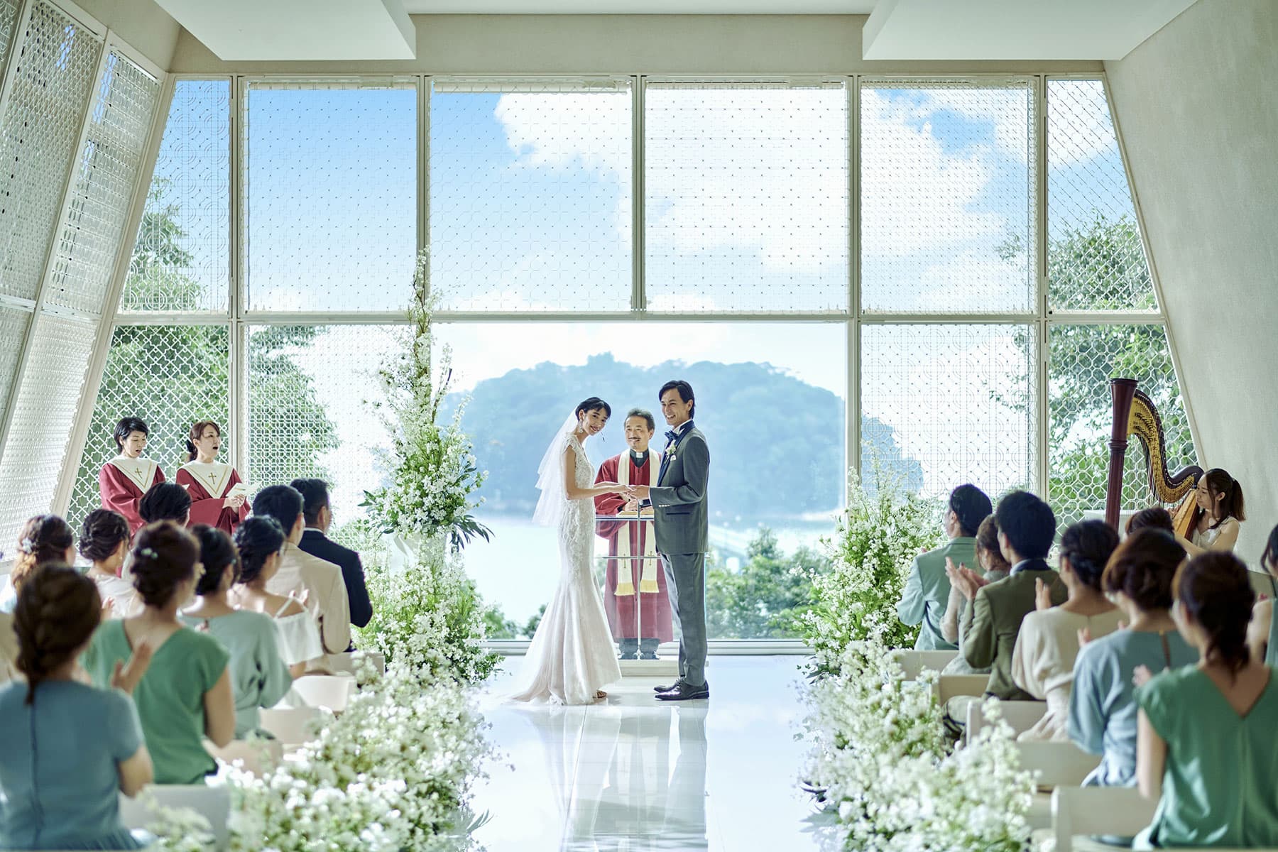 チャペル 公式 蒲郡クラシックホテル 結婚式場 宿泊 レストラン 宴会 ランチ ディナー 岡崎 豊橋 豊川